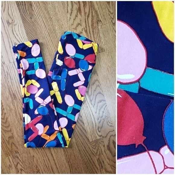 OS Balloon Lularoe Leggins - Picture 1 of 1